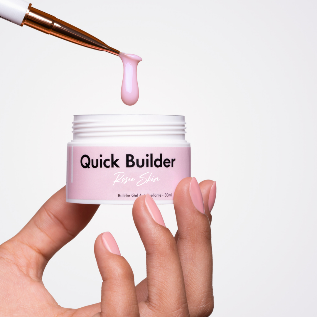 Quick Builder Rosie Skin – Gel de construcción autonivelante 30 ml – Libra Nails Lab