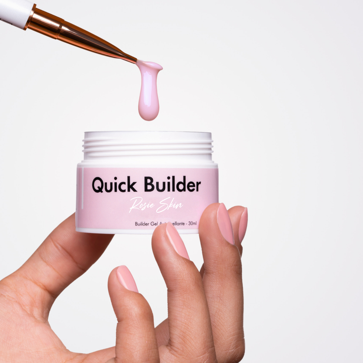 Quick Builder Rosie Skin – Gel de construcción autonivelante 30 ml – Libra Nails Lab
