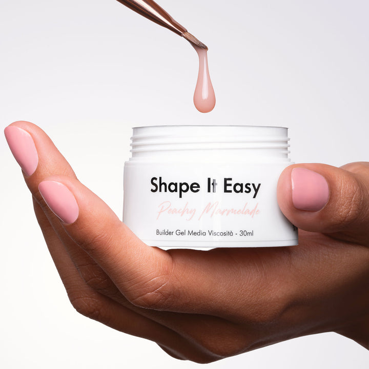 Shape It Easy - Peachy Marmelade - Medium Viscosity Builder Gel - 30ml HEMA/TPO free