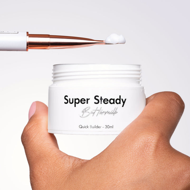 Super Steady - Buttermilk - High  Viscosity Builder Gel - 30ml HEMA/TPO free