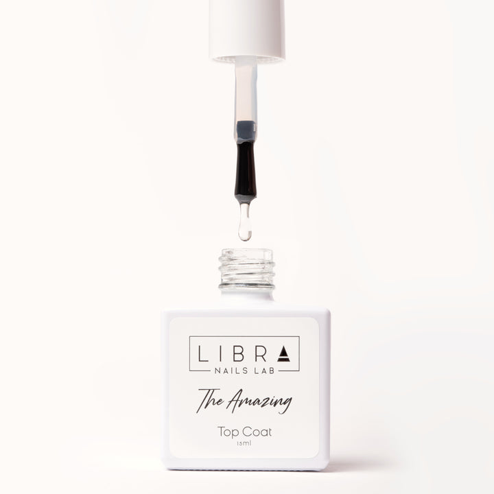The Amazing -   HEMA/TPO free  No Wipe Glossy Top Coat - 15ml