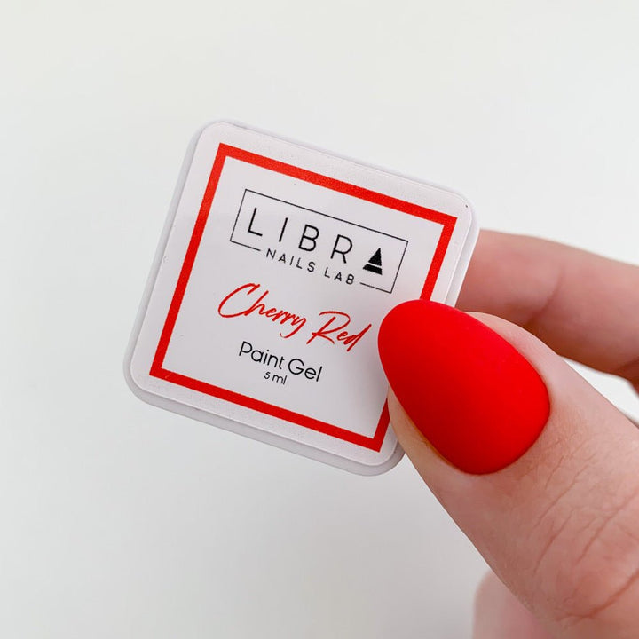 Cherry Red - HEMA FREE Paint Gel 5ml - Elegance Beauty