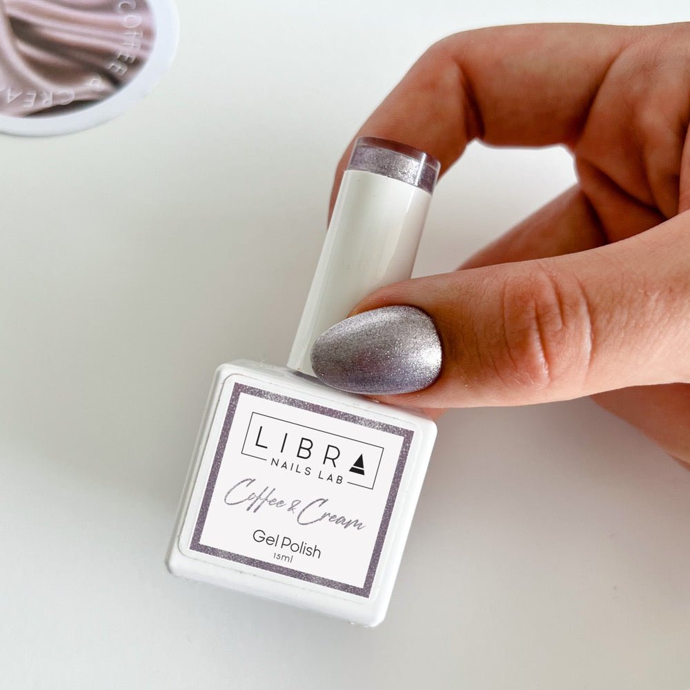 "Coffee & Cream" - HEMA FREE Gel Polish 15ml - Elegance Beauty