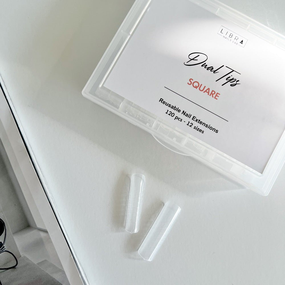 Dual Tips - Square - Elegance Beauty