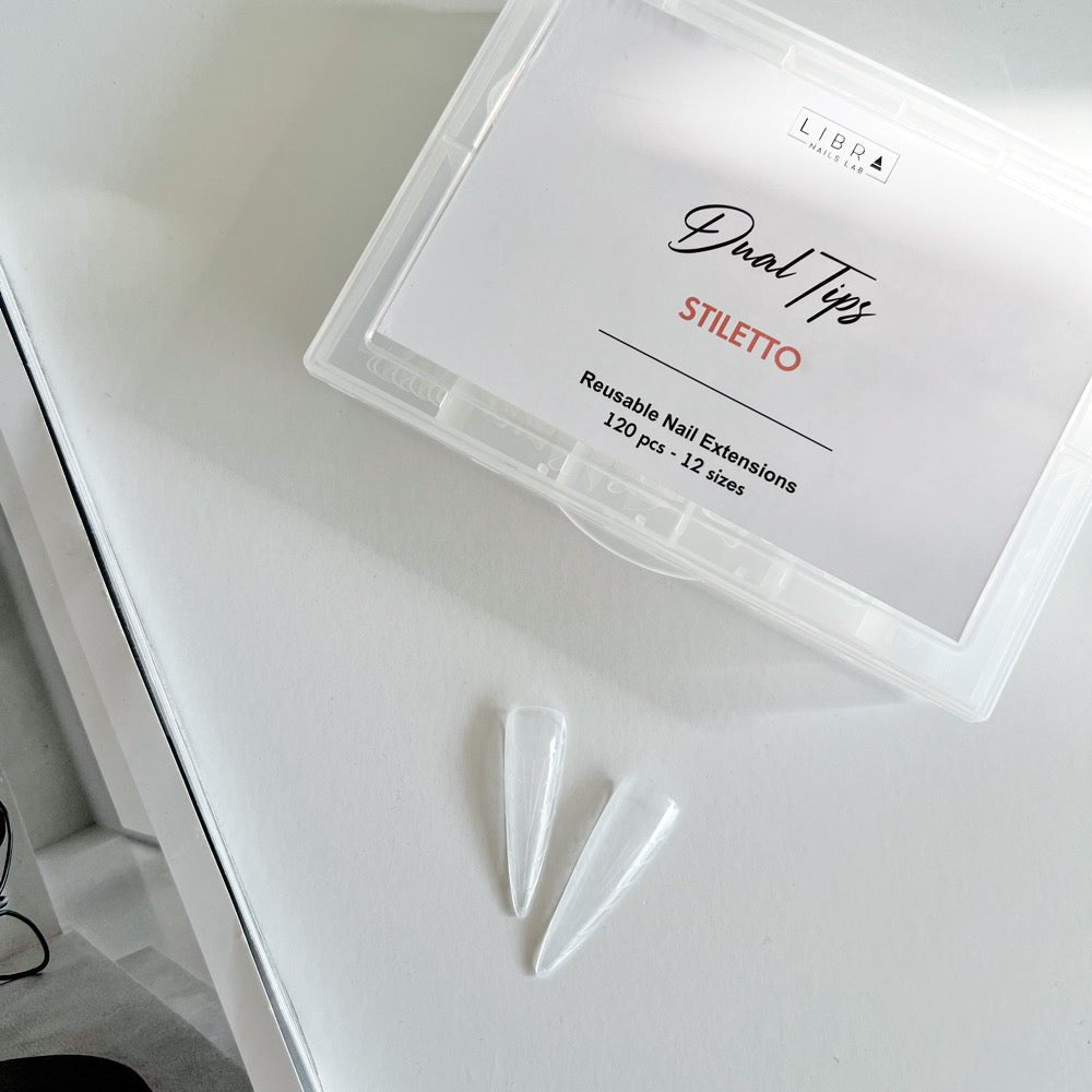 Dual Tips - Stiletto - Elegance Beauty