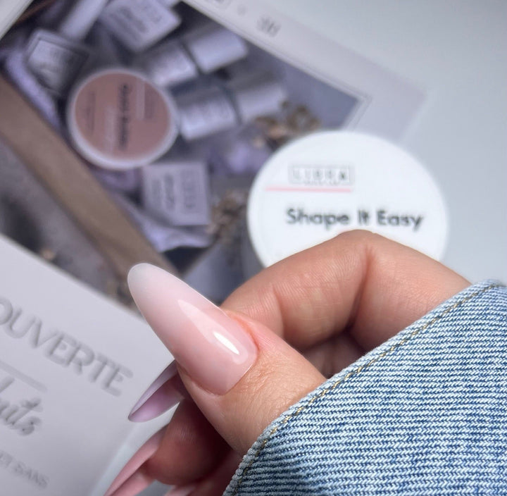 Shape It Easy - Ice Cream - Medium Viscosity Builder Gel - 30ml - Elegance Beauty