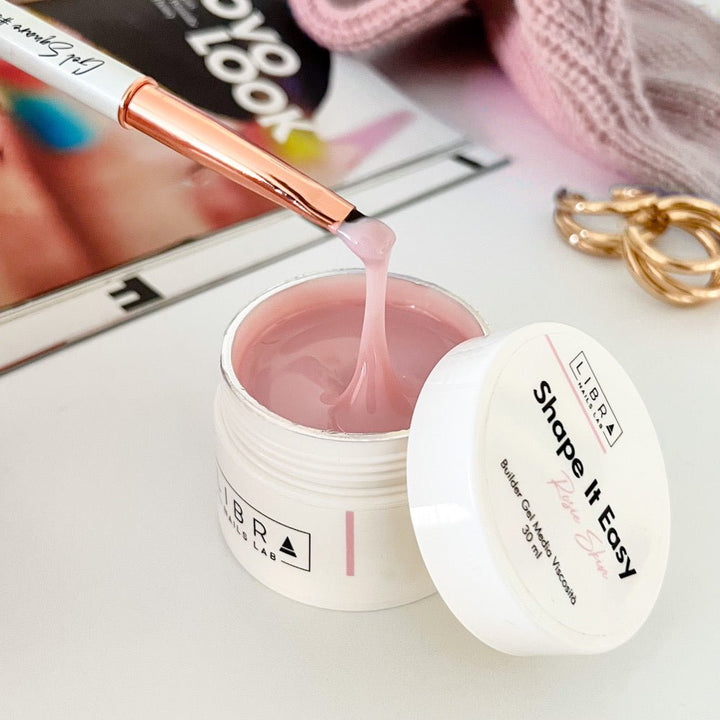 Shape It Easy - Rosie Skin - Medium Viscosity Builder Gel - 30ml - Elegance Beauty