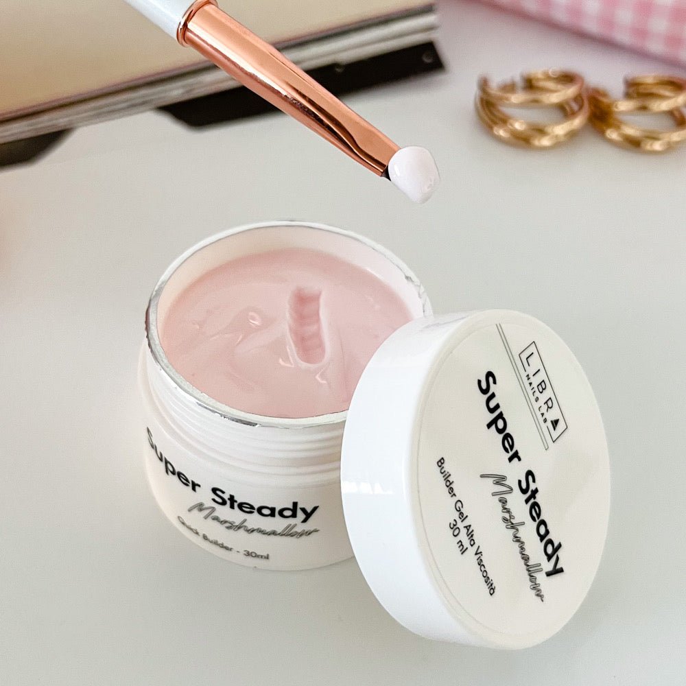 Super Steady - Marshmallow - High Viscosity Builder Gel - 30ml - Elegance Beauty