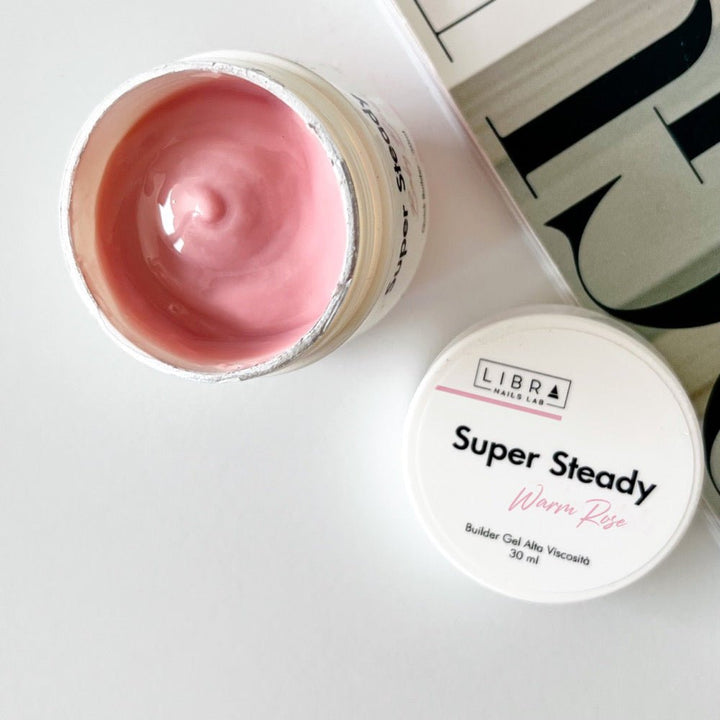 Super Steady - Warm Rose - High Viscosity Builder Gel - 30ml - Elegance Beauty