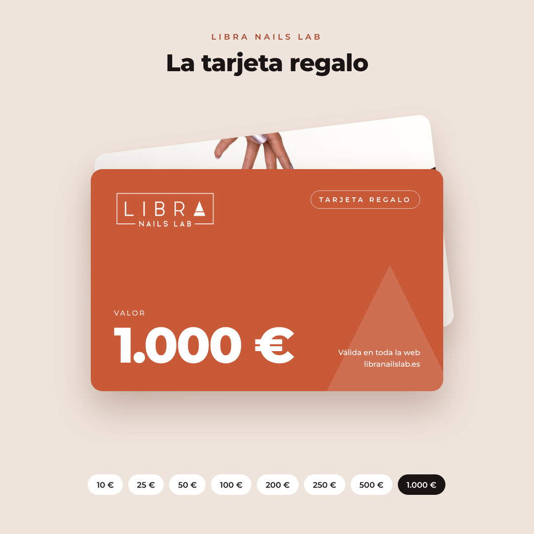 Tarjeta regalo Libra Nails Lab 1.000 €