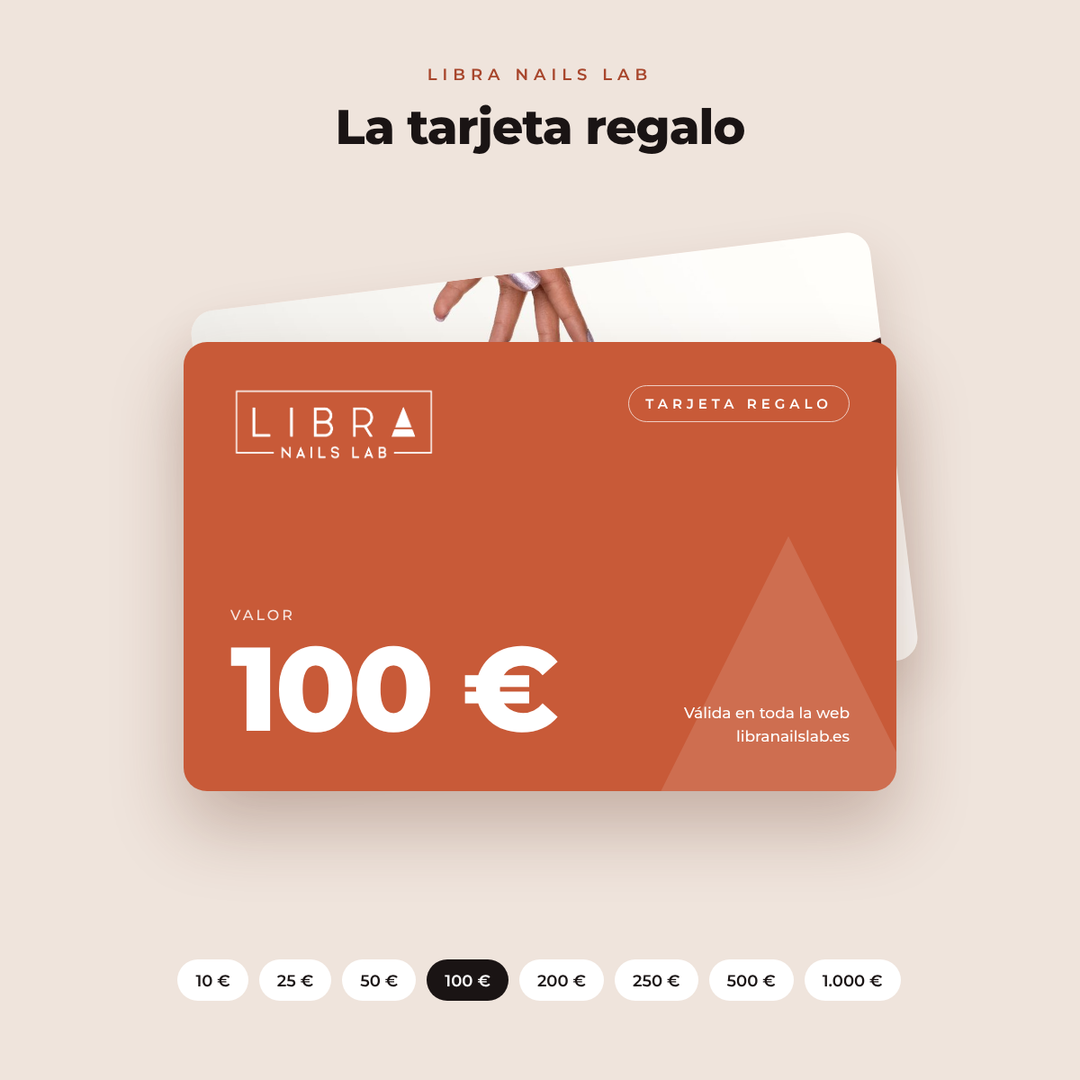 Tarjeta regalo Libra Nails Lab 100 €