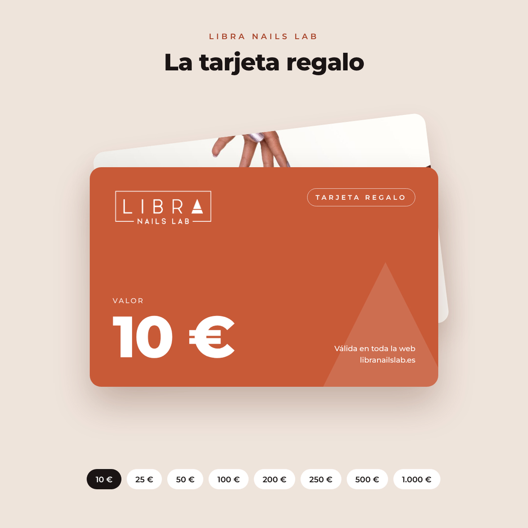 Tarjeta regalo Libra Nails Lab 10 €