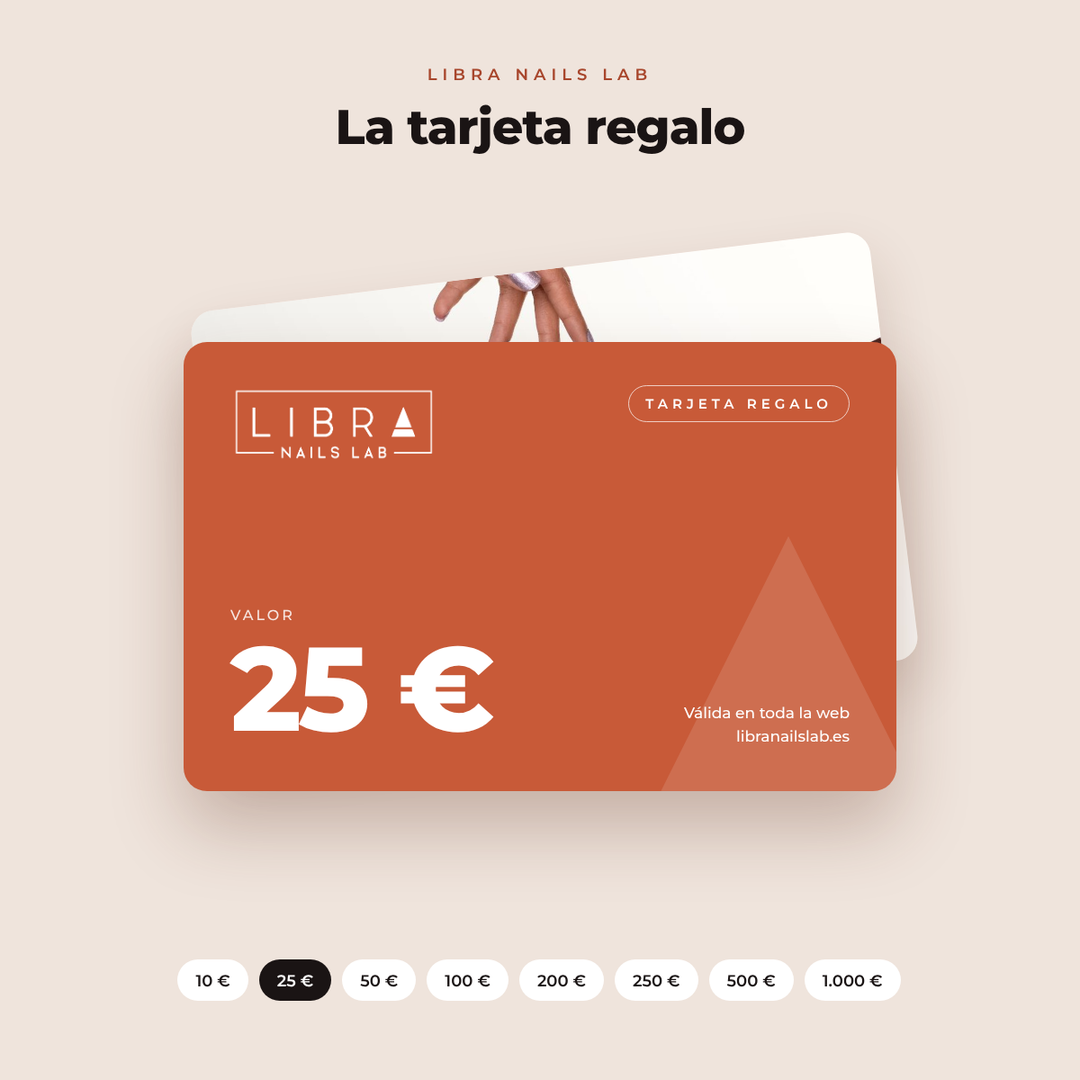 Tarjeta regalo Libra Nails Lab 25 €
