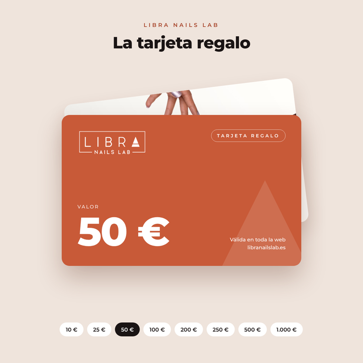 Tarjeta regalo Libra Nails Lab 50 €